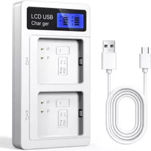 알로 프로 울트라/울트라 2 공식 배터리용 BOANV LCD 충전소 USB 케이블-2 슬롯으로 교체 배터리 없음