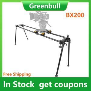 Greenbull 필름 카메라 슬라이더, 휴대용 사진 풀리 키트, RED FS7 비디오 75mm 및 100mm 보울, BX200