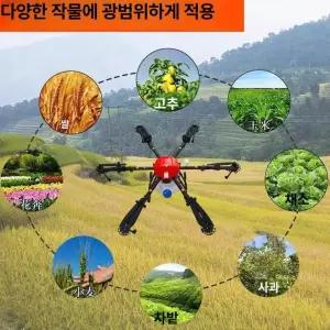 농업용 전동 방제 드론 방수 지원 파워