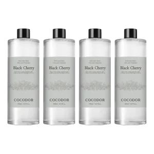 코코도르 디퓨저 호텔식 디자인 리필 블랙체리 500ml 4개