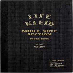 Kleid Note LIFE x Noble 노트북 블랙 B6 2mm 그리드 8963
