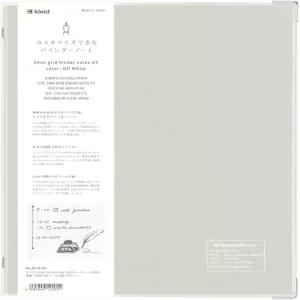 클라이드 바인더 2mm 그리드 노트북 A5 오프화이트 84504