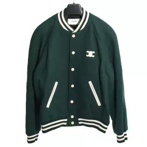 트리옹프 로고 스타디움 테디 자켓 그린 RV0L4896C 31VP
