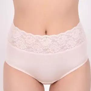 VIVADAY-SZ40 하이웨스트 인견 레이스 팬티
