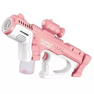SKTOYS 어린이 선물 5분 20000개 버블 발사 새지않는 10구 대형 자동버블건_핑크