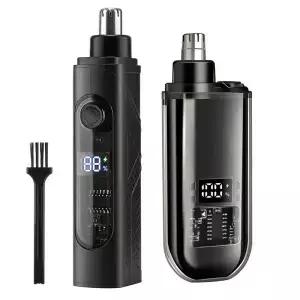 휴대용 코털 제거기 미니 트리머 남성용 코 귀 전기 커터 USB 충전식