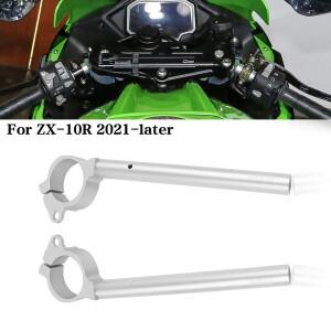 포크 튜브 클립온 핸들바 오토바이 그립, 가와사키 ZX10R 2021 49mm