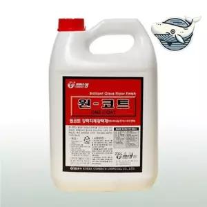 바닥 청소용 고광택 왁스 3.75L 바닥