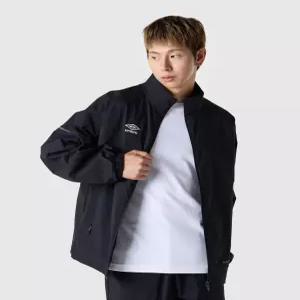 엄브로 액티브 올라운드 스트레치 스탠넥 바람막이 웜업 자켓 블랙(UQ321SJK9
