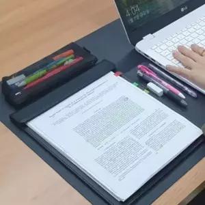게이밍장패드 사무용 에보니블랙 책상깔개