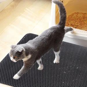 청소가 쉬운 사막화방지 고양이 화장실 모래매트