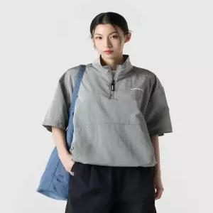 엄브로 클래식 플러스 스탠넥 아노락 그레이 UR121CWT33 6045687