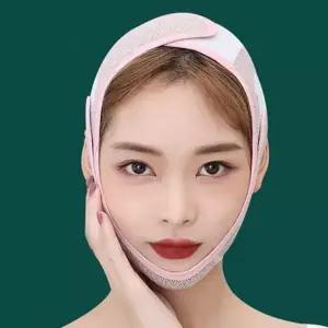 땡김이 탄성 얼굴 슬리밍 페이스 셰이퍼 스트랩-WFOFUWF