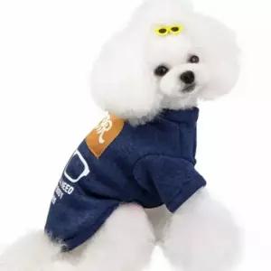 강아지옷 겨울 가디건 블루 XL 반려견옷 강아지겨울옷