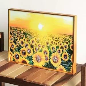 풍수 해바라기 액자 개업 선물 그림 돈들어오는 인테리어