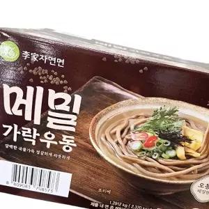 이가자연면 메밀 가락우동 215.2g x 6개