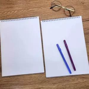 A4 스프링공책 줄공책 필기노트 스프링 무지 노트