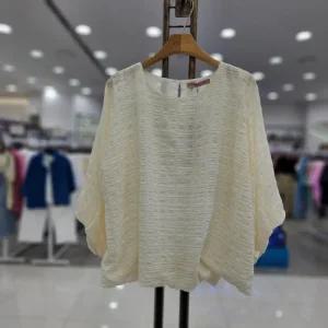 [스테파니]7부소매R브라우스/A25SH5231_JK