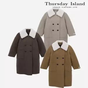 [써스데이아일랜드][Thursday Island] 부클카라 핸드메이드 코트(T238MCT633W)