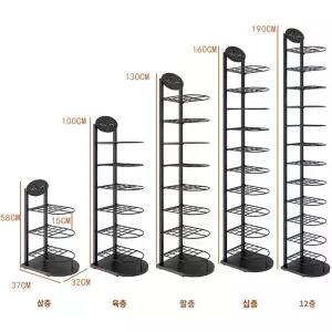 모자거치대 진열대 디스플레이 정리 전시 행거 거치대