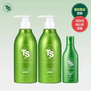 TS 뉴프리미엄샴푸 500g 2개+골드플러스 샴푸 100g 1개