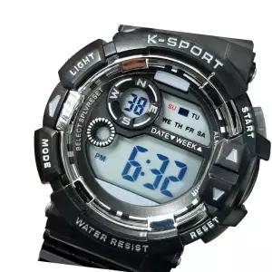 SPORT 방수 LED 손목시계 디지털 스톱워치 군인시계