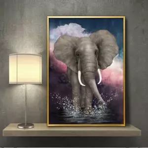 코끼리 A3 4ELE4 그림 액자 풍수에 좋은