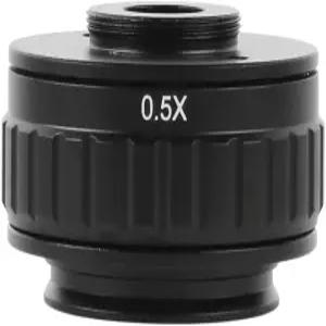 삼안 입체 현미경 38MM 인터페이스용 C 마운트 어댑터 렌즈 0.5배 CTV