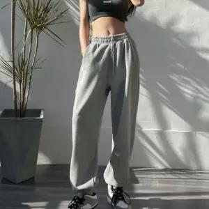 셀럽하우스 여성 루즈핏 발목 스트링 밴딩 조거 팬츠