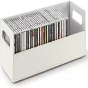 가정용 CD 보관함 영화 케이스용 정리함 DVD 카세트 테이프 진열대 홀더는 최대 40장의 보관할 수 있으며