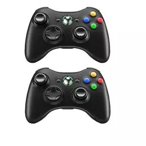 프로디코 Xbox 360 무선 컨트롤러 2팩 360용 2.4G 및 슬림 PC Windows 7
