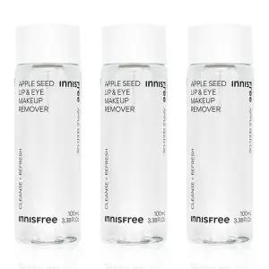 [이니스프리] 이니스프리 애플씨드 립앤아이 메이크업 리무버 100mL 3개