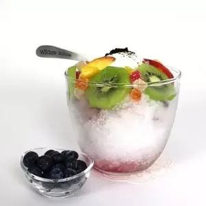 New 유리빙수볼 小 1100ml 빙수볼 아이스크림볼