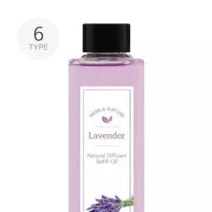 더허브샵 천연 디퓨져 리필오일 120ml (6종)