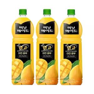 [소비기한 26.08.27까지] 미닛메이드 망고 1.5L/ 3개