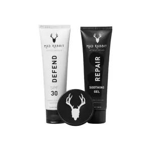 매드 래빗 타투 케어 번들 키트 3피스 리페어 수딩 젤 밤 강화 및 방어 SPF 30 자외선 차단제 - 신규 현재