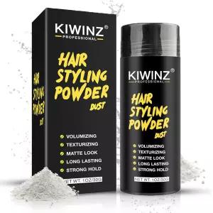 남성용 Kiwinz 프로페셔널 헤어 스타일링 파우더 매트 피니시가 포함된 내추럴 룩 텍스처 오래 지속되는