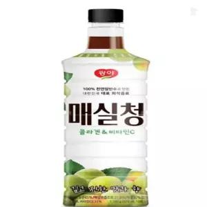 올팩트 매실 베이스 액상 광야 매실청 음료 970ml