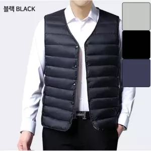 [리빌모아]남자 데일리 브이넥 경량 심플 패딩 조끼 DHT-VEP-SN3778980