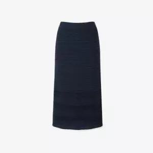 [롯데백화점]DEWL 스칼럽 배색 니트 스커트 D262KSD051