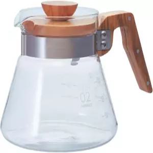 하리오 V60 올리브 우드 커피 서버 600ml