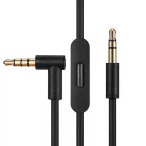 교체용 오디오 케이블 코드 Beats 헤드폰과 호환되는 보조 와이어 스튜디오 솔로 프로 믹서 이그제큐티브