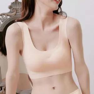 [하프클럽/]여성 면 소프트 브라탑