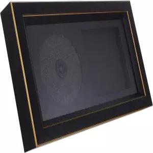 쿨히야 CD 디스플레이 음악 홀더 사인 앨범용 액자 아트워크 프레임 애호가 파티나 이벤트를 위한 완벽한