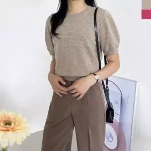[하프클럽/]기본핏 롱 카라넥 티셔츠 라운드 신상 루즈핏 모임