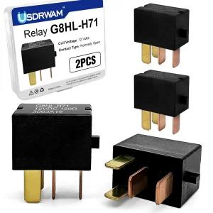2PCS 오토모티브 릴레이 G8HL-H71 39794-SDA-A03 12VDC 2003-2014 시빅 2006-2014 아큐라 MDX CR-V 요소