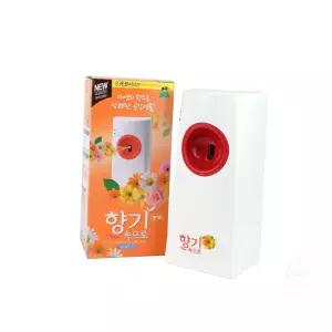 광센서 내장 자동 향 분사기 실내 매장 화장실 방향제 디스펜서 실내탈취 자동분사기 향기분사기