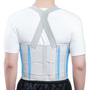 솔미르 갈비뼈 부상 벨트 가슴 바인더 흉골 부상 또는 타박상 지지 탈구된 보호 당겨진 근육통을 위한 브레이스 압박 지지 붕대