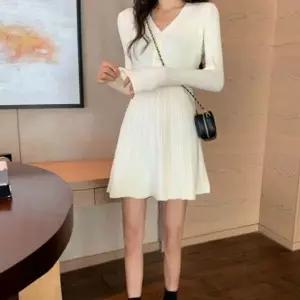 [하프클럽/]봄 여성 반팔 쉬폰 시폰 데일리룩 원피스룩