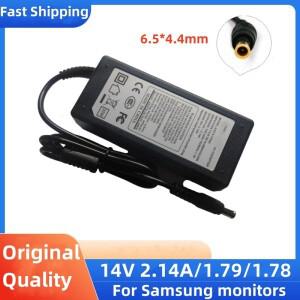 삼성호환 S19B150N S19B360 14V2.14A S22B360HW PN3014 ADM3014 용 14V 30W 모니터 AC 어댑터 충전기 전원